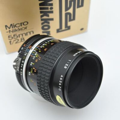 Nikon Micro Nikkor 55mm 2.8 -AIS -herausragende Schärfeleistung