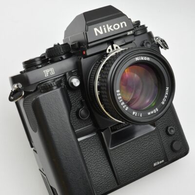 Nikon Kameraset F3HP AIS - Lichtdichtungen, Dämpfer und Okular sind neu