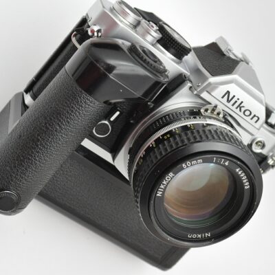 Nikon Kameraset - FM - mit Nikon 50mm 1.4 AI und Motor MD-11